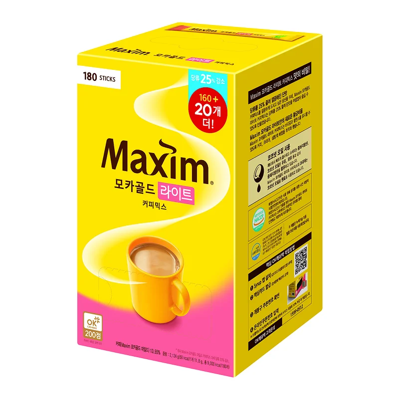 Mezcla de café ligero Maxim Mocha Gold 180t