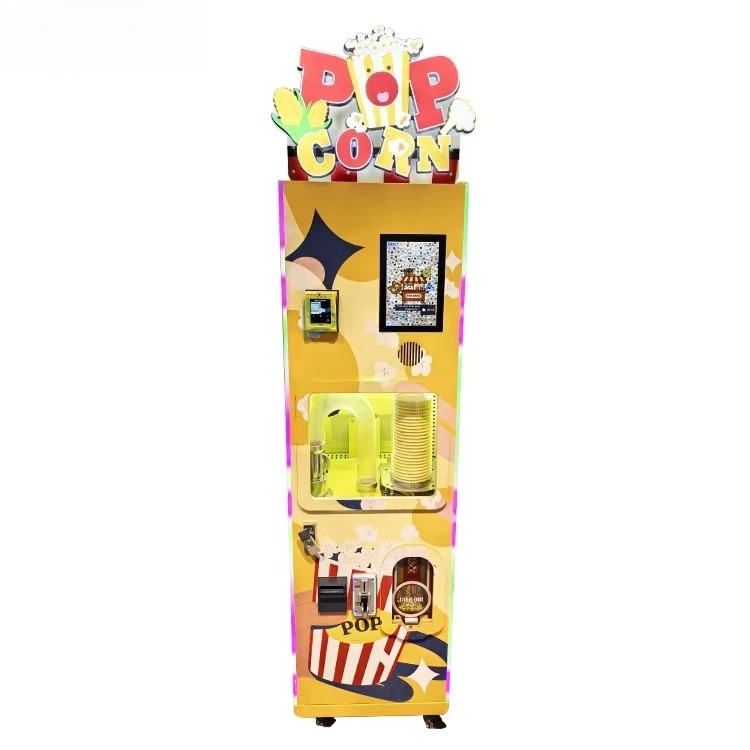 FOODLINE Beginner Entertainment Popcorn Maker One Key Operation Adjustable Heating Temp Small Business Unit