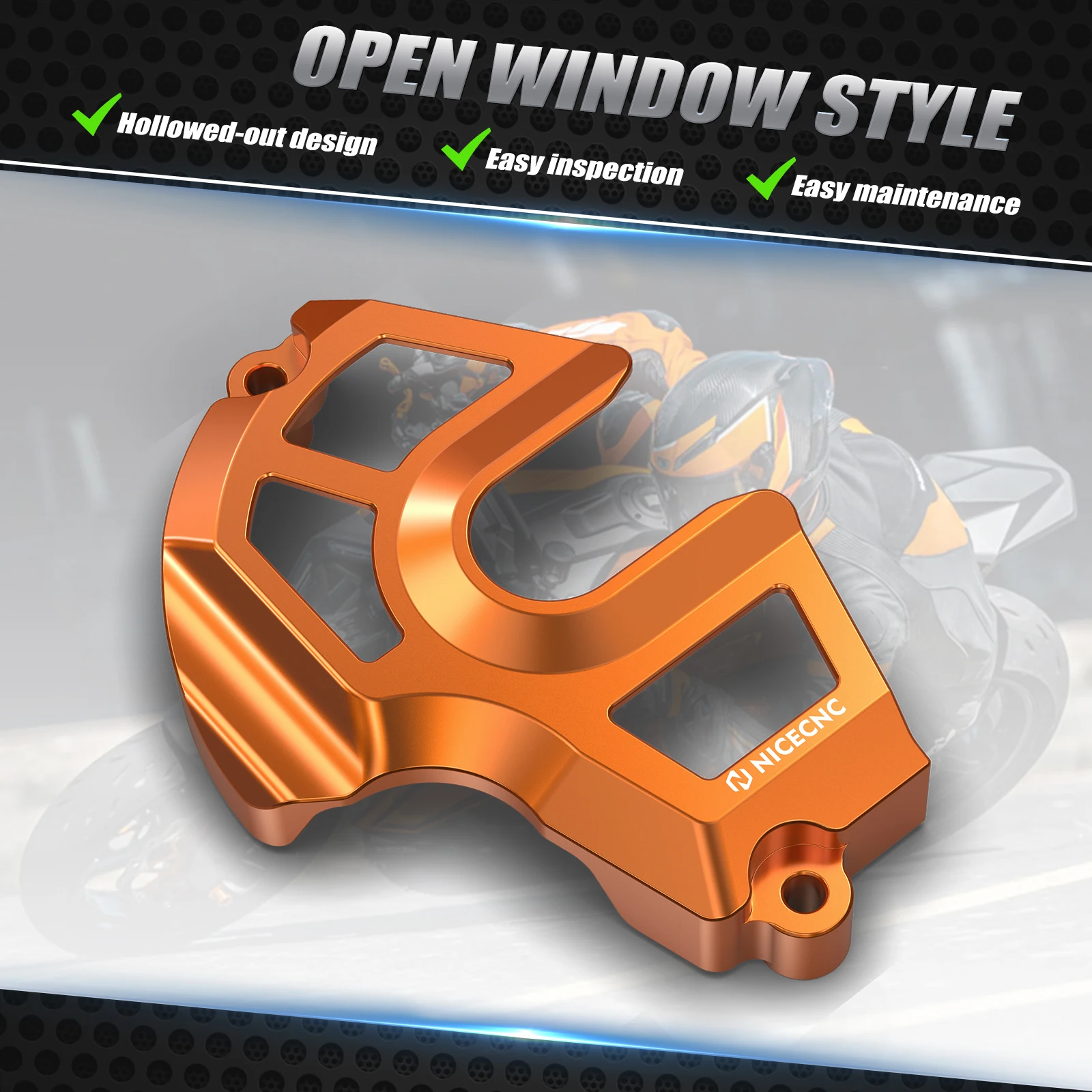 

Chain Guard Sprocket Cover For KTM 1290 Super Adventure R S 2021-2024 1290 Super Duke R/EVO 2022-2023 1390 SUPER DUKE R/EVO 2024