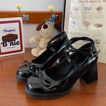 12 best sales Lolita red shoes - №1