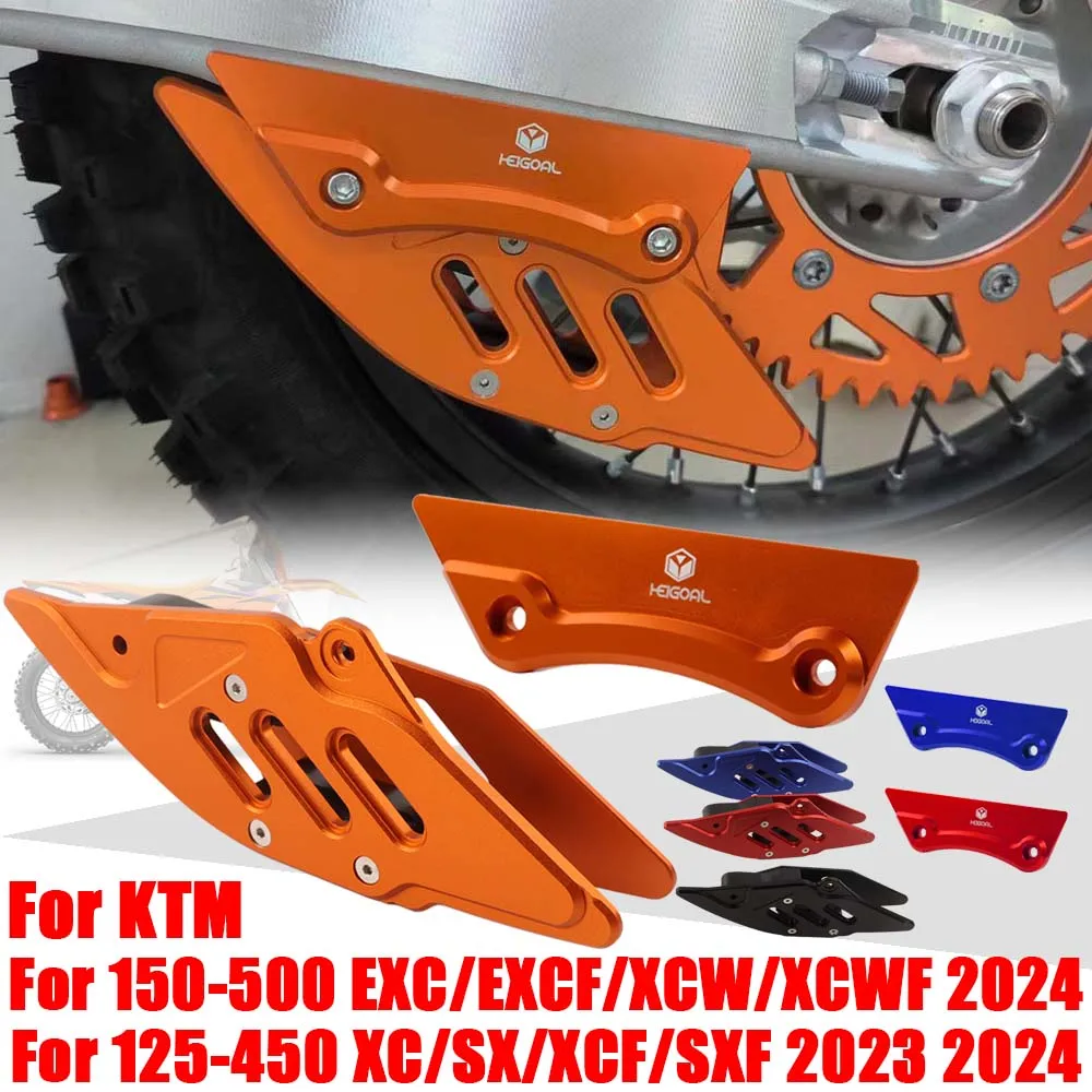 

For KTM EXC EXCF XCW XCWF XC XCF SXF SX 125 150 250 300 350 450 500 Accessories Rear Chain Guide Slider Protector Swingarm Guard