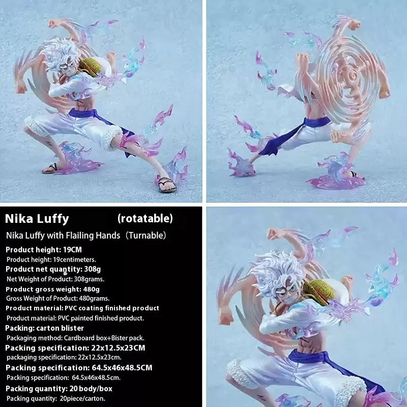 

Hot Shook Hands And Swung Fists Nica Luffy Tide The Anime Animation Surrounding Character Model Desktop Collection Ornaments