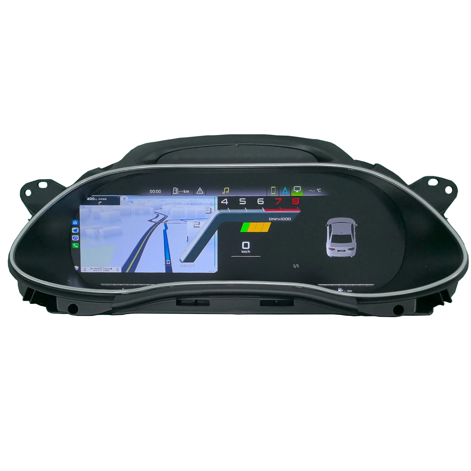 Digital Instrument Cluster LCD Speedometer For Audi A3 A4 A5 A6 A7 S6 Q3 Q5 Q7 TT CarPlay Android Auto Dashboard Panel Cockpit