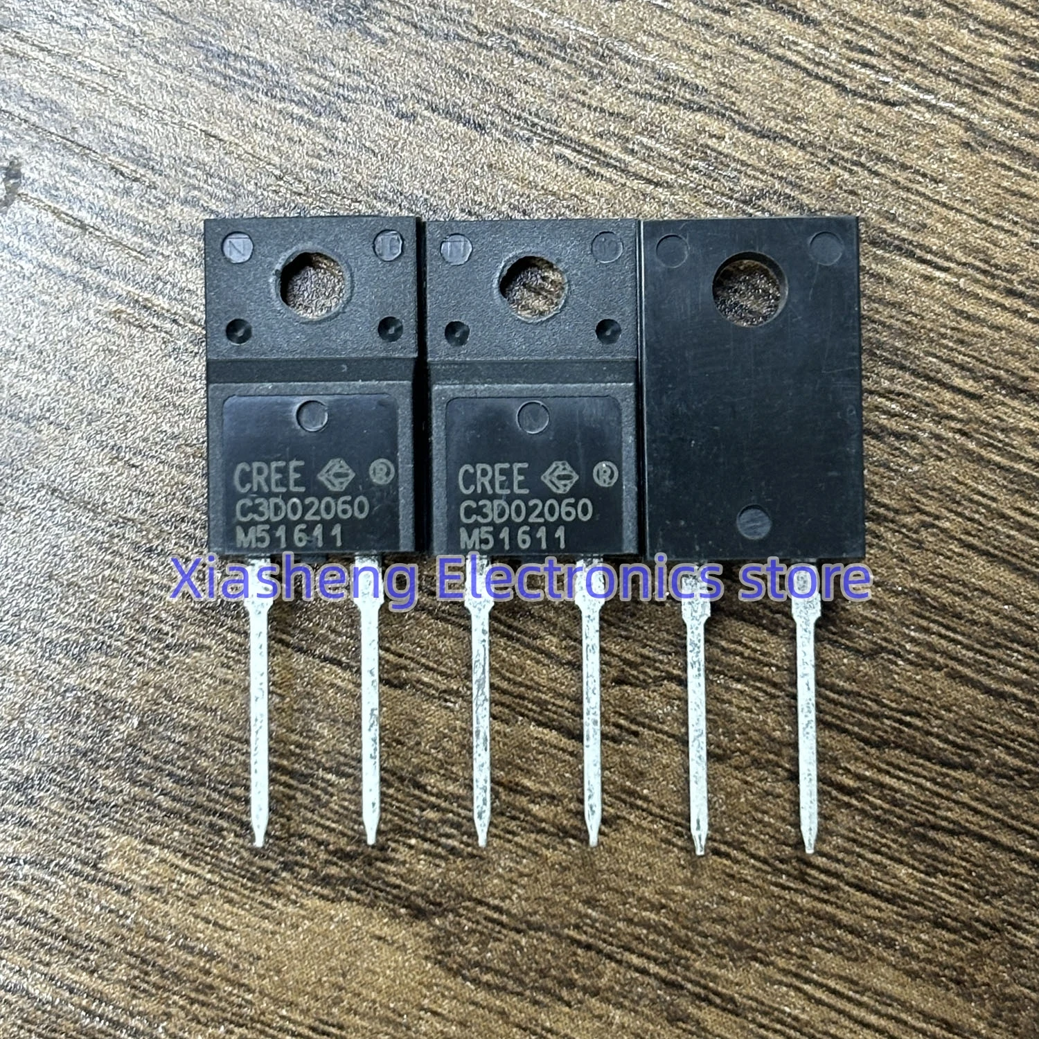 New Original 5Pcs C3D02060F C3D02060 TO-220-2 2A 600V Silicon Schottky Diode Good Quality