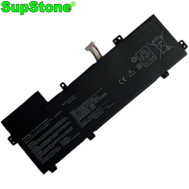 

SupStone B31N1534 Laptop Battery For Asus Zenbook U5000 UX510UA UX510UW UX510UWK UX510UX V510U V510UX 0B200-02030000M 02030100