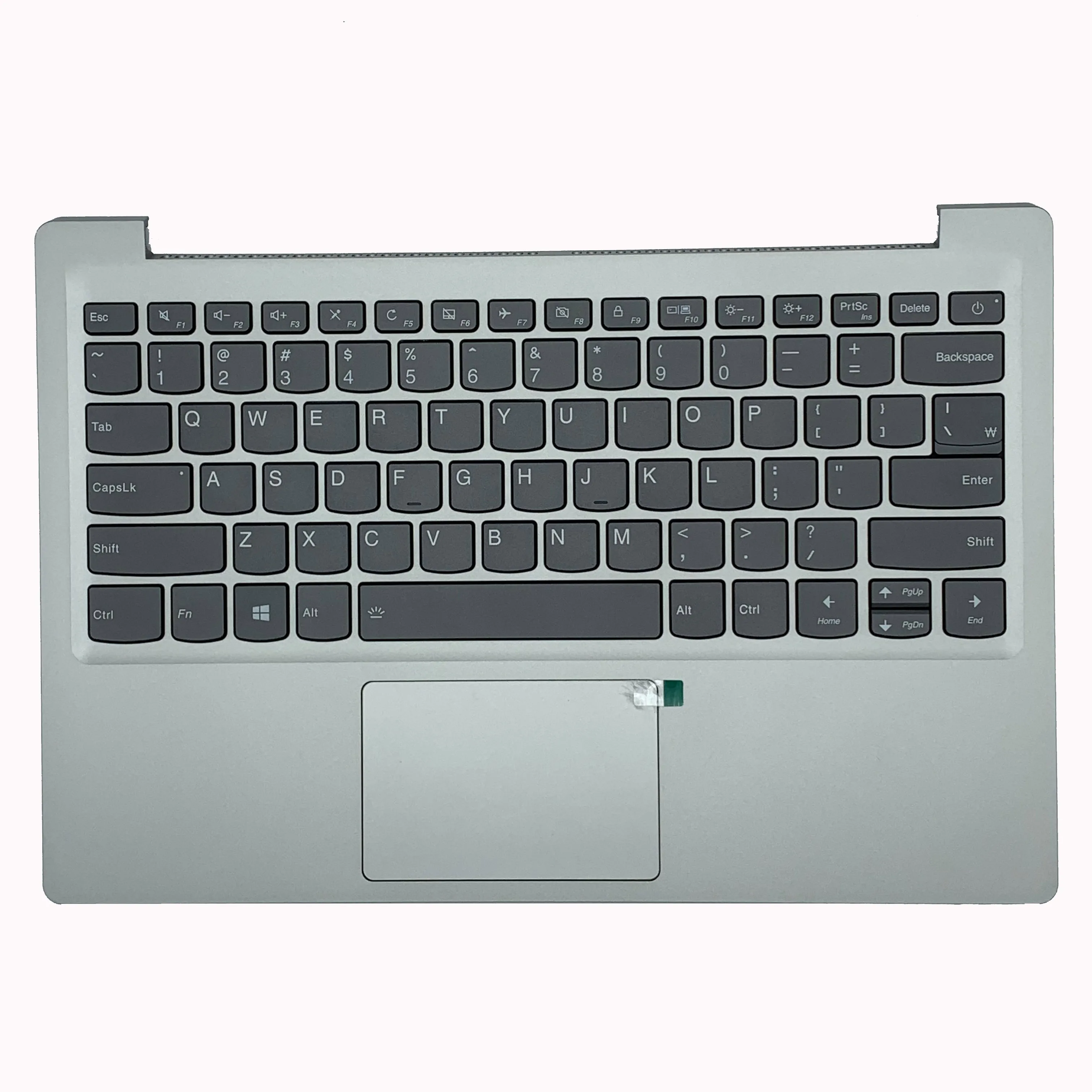 Original Palmrest for Lenovo Ideapad 320S-13 320S-13IKB 7000-13 With US Backlit Keyboard Top Cover 5CB0Q17513 Silver