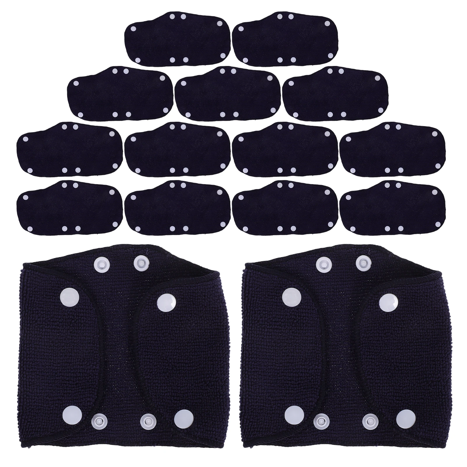 15 PCS Hard Pad Has Hat Liners Sweat Band Hardhat Sweatband Cloth Accessories Padding Cap