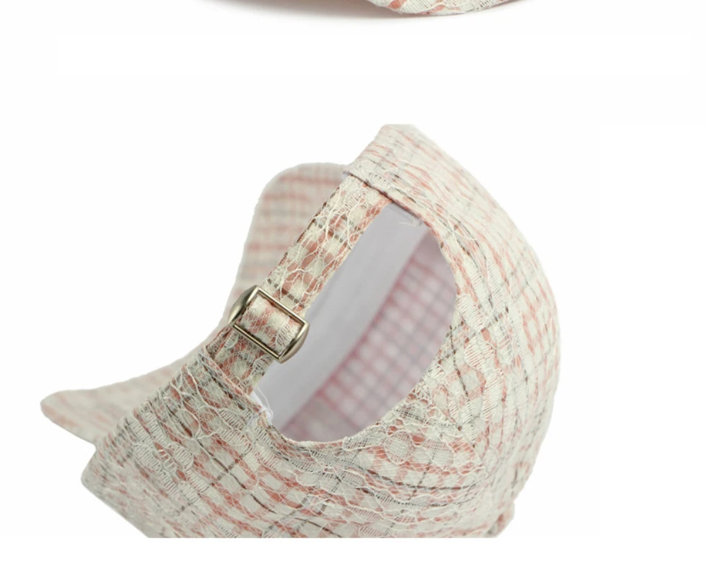 HT5085 Frühling Sommer Sonnenkappen für Herren und Damen 2026 Neue Spitzen-Baseballkappe Unisex Verstellbare Snapback-Kappe Atmungsaktive Baseballmütze – Detail 5