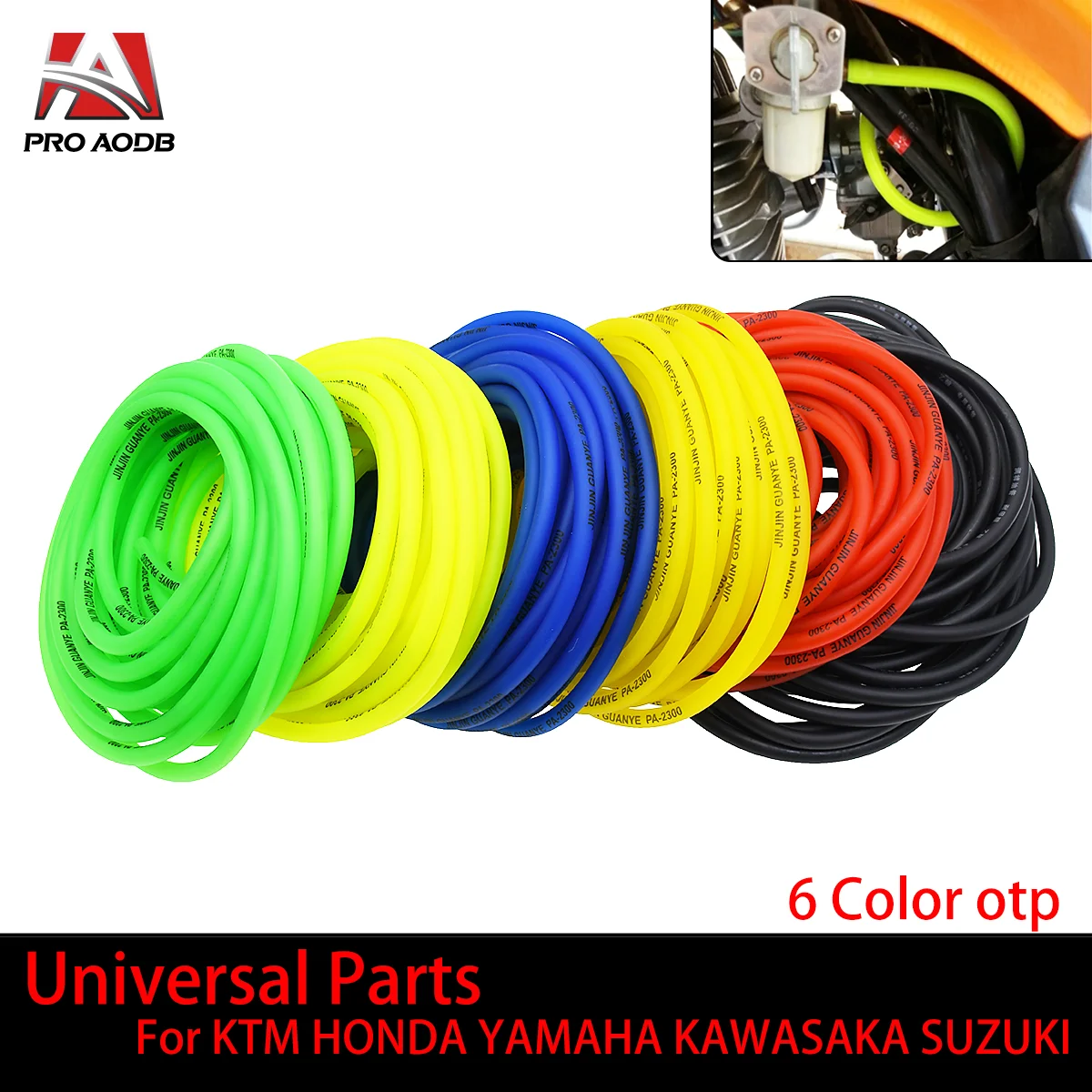 

Universal Motorcycle Hose1M 3M 5M Petrol Fuel Line Hose Gas Oil Pipe Tube For Mini Moto Dirt Bike ATV Quad Minimotor Scooter