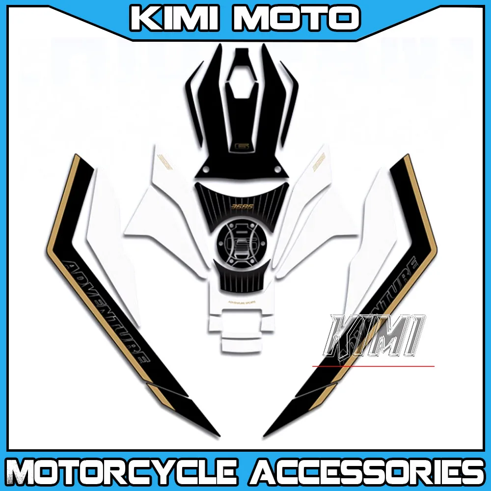 Motorcycle Body Anti-Scratch and Anti-Wear Protection Film Sticker Fuel Tank Sticker Modified Accessories FOR ZONTES 368G