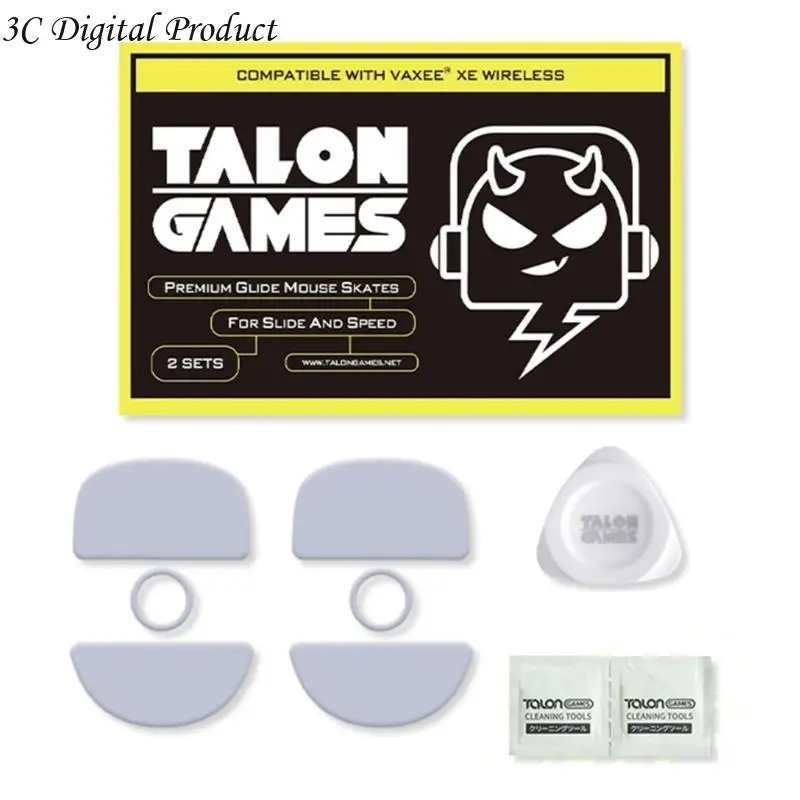 2sets Mouse Skates for Vaxee XE Wireless Feet Pad Pad Pad Places lemd q84a