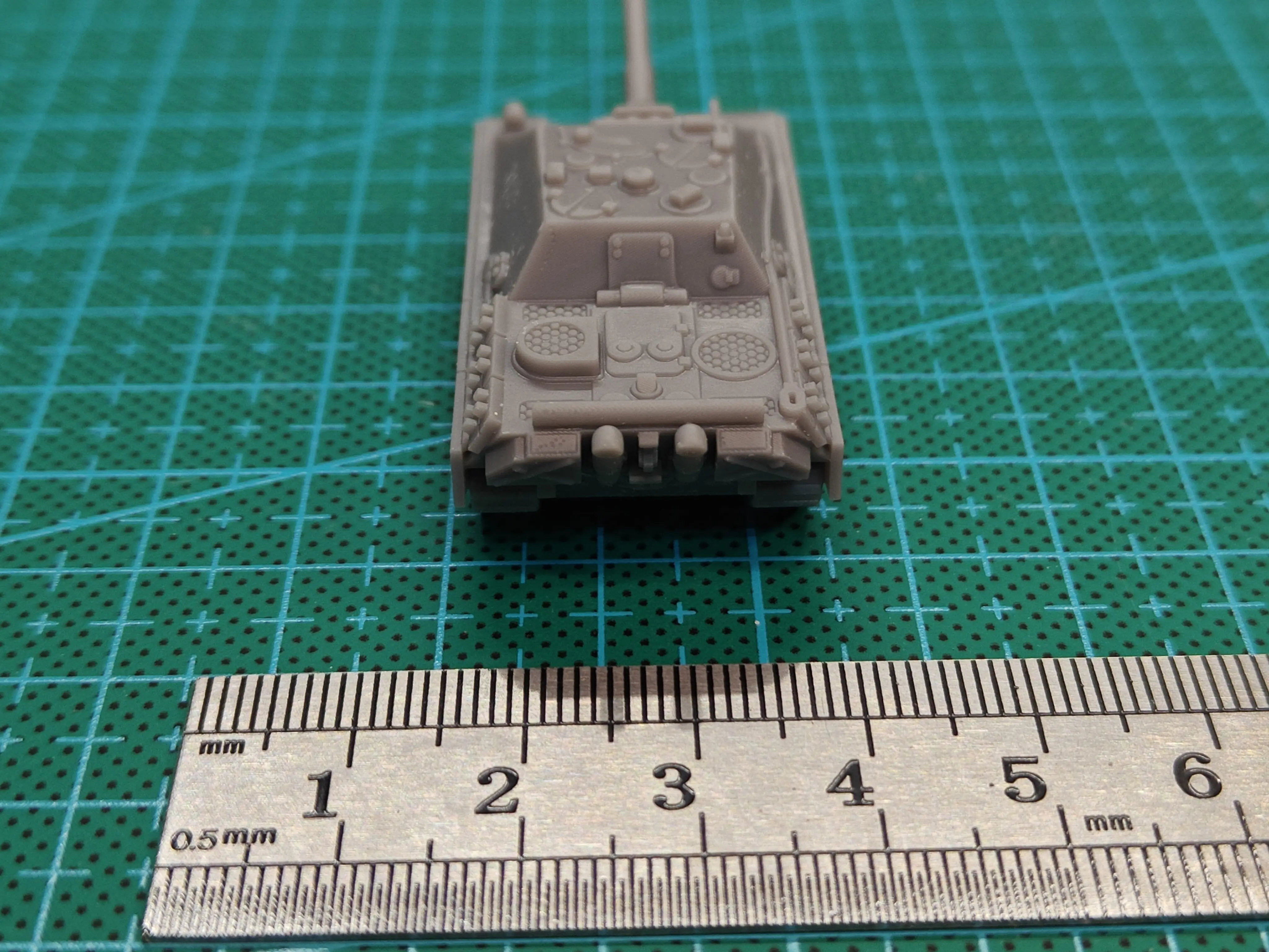 1/144 Scale Jagdpanther Tank D - огляд і ціна Model Kit Yamato Space