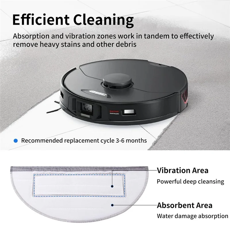 AT28-Roborock S7 Maxv ウルトラロボット掃除機用交換部品メインサイドブラシ HEPA フィルターダストバッグモップパッド
