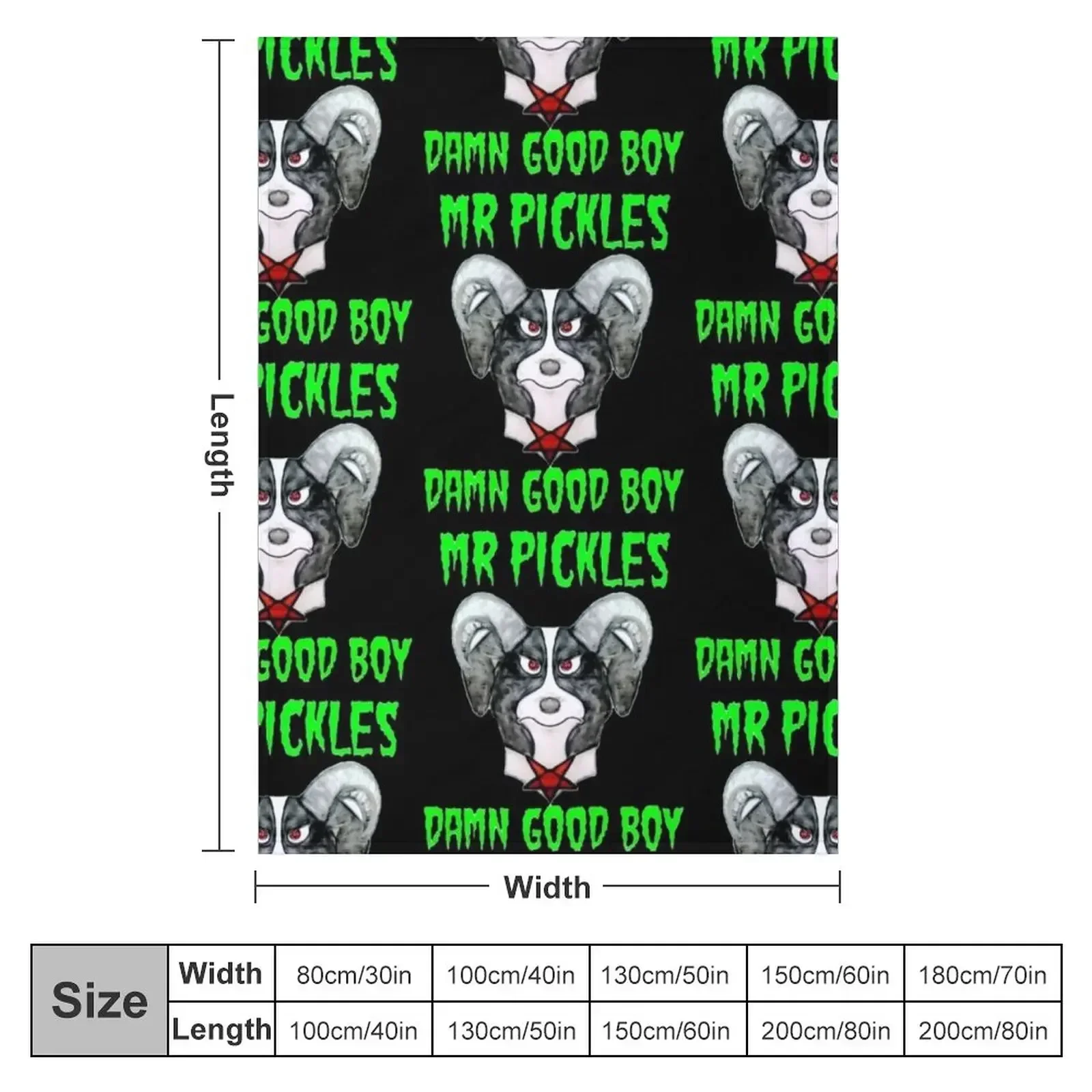 Mr Pickles - Damn Good Boy Throw Blanket Winter beds Travel Soft Blankets