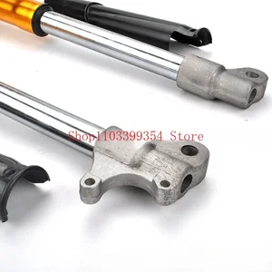 Small mini off-road motorcycle mud pit truck inverted front shock absorption complete 2-stroke pieces 49cc 8 Main Mini Mota Sales - №5