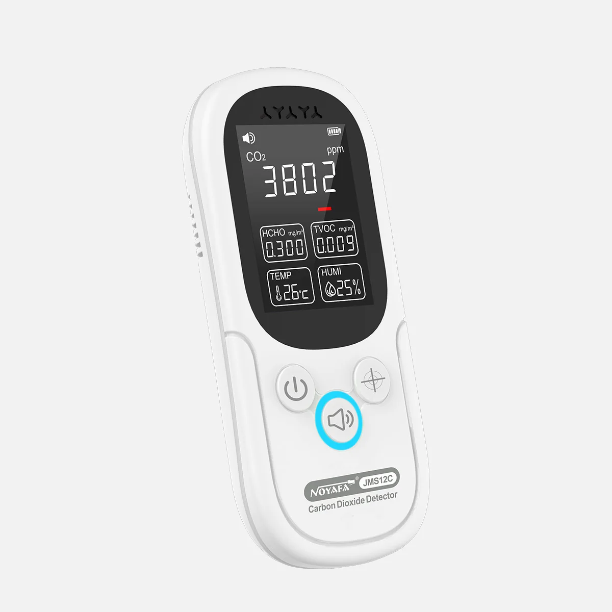 air quality detector Formaldehyde temperature and Hygrometer Detector De Gas co2 detector