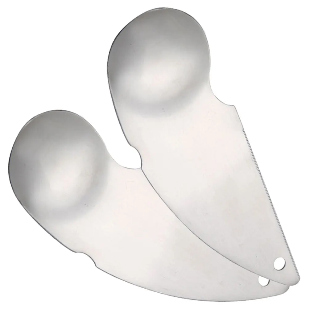 

2 шт., ложка для киви, овощечистка из нержавеющей стали, нож для фруктов, подходит для киви, авокадо, кухонный инструмент для ежедневного использования