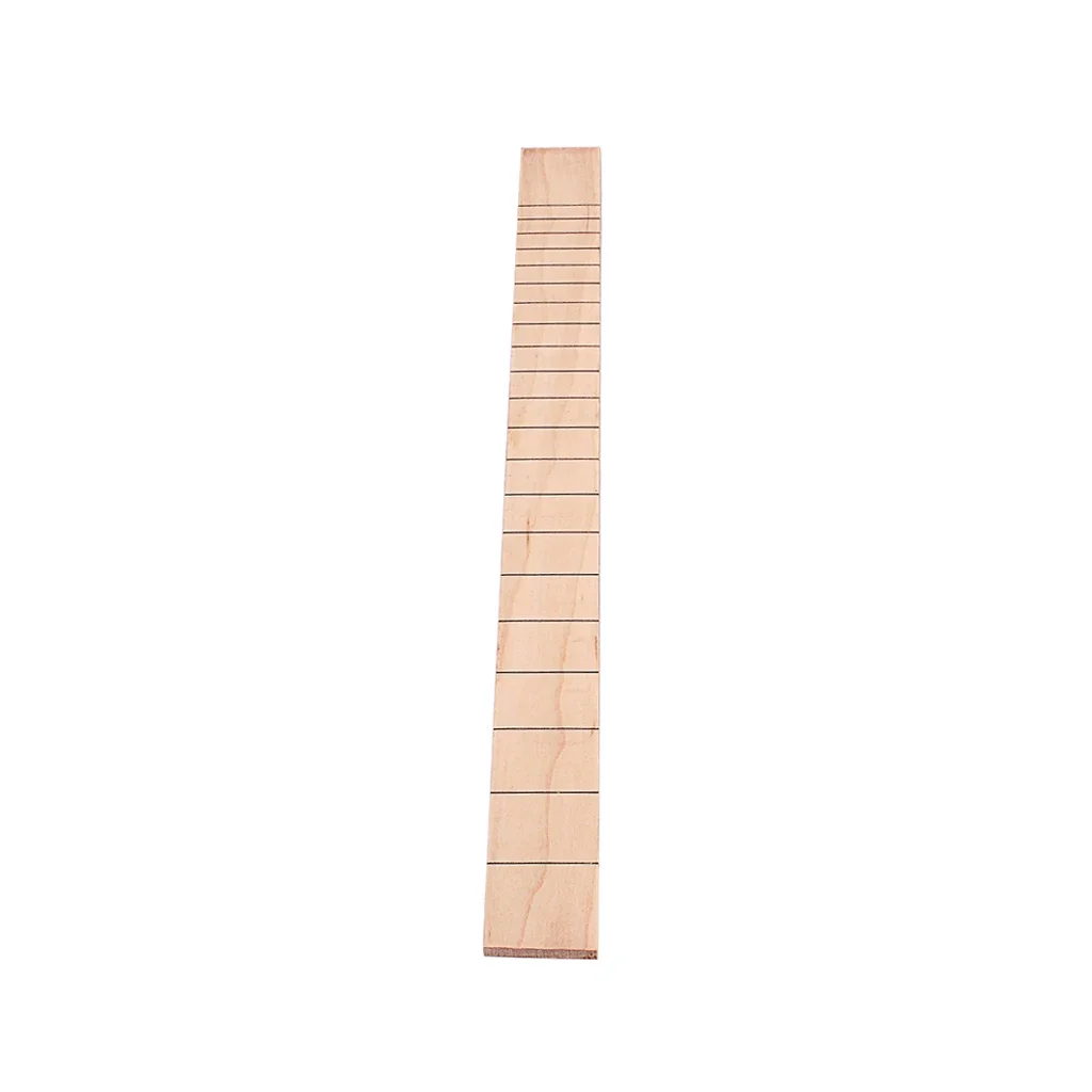 1Pcs Maple Wood 21 Frets Guitar Fretboard Electric Guitar Fingerboard Luthier Tool Musical Instrument Replacement Parts