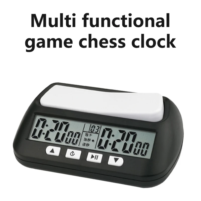 3 In 1 Multifunctional Portable Professional Chess Clock Digital Chess Timer Game Timer