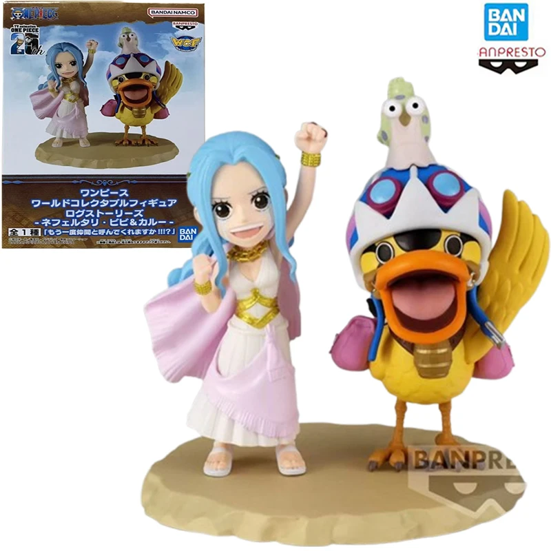 

Original In Stock Bandai One Piece Banpresto Wcf Holiday Gifts 100% Genuine Nefertari D Vivi Karoo Figurine Model Statue Toys
