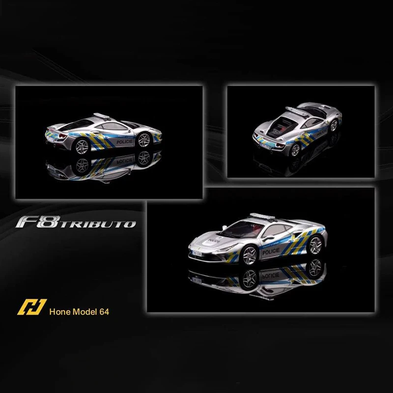 شحذ نموذج HM دييكاست سبيكة 1:64 مقياس F8 تريبوتو محاكاة نموذج سيارة الكلاسيكية الكبار هدية تذكارية هواية ولعب #4