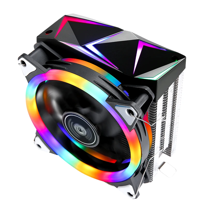 XUANFENG Compatible Inteli3/i5/i7/AM4/AM5 LGA2011 115x 1200 1700 Cooler CPU Fan 120mm 4/6 Heat Pipe Air-Cooled x79 x99 Processor view 4