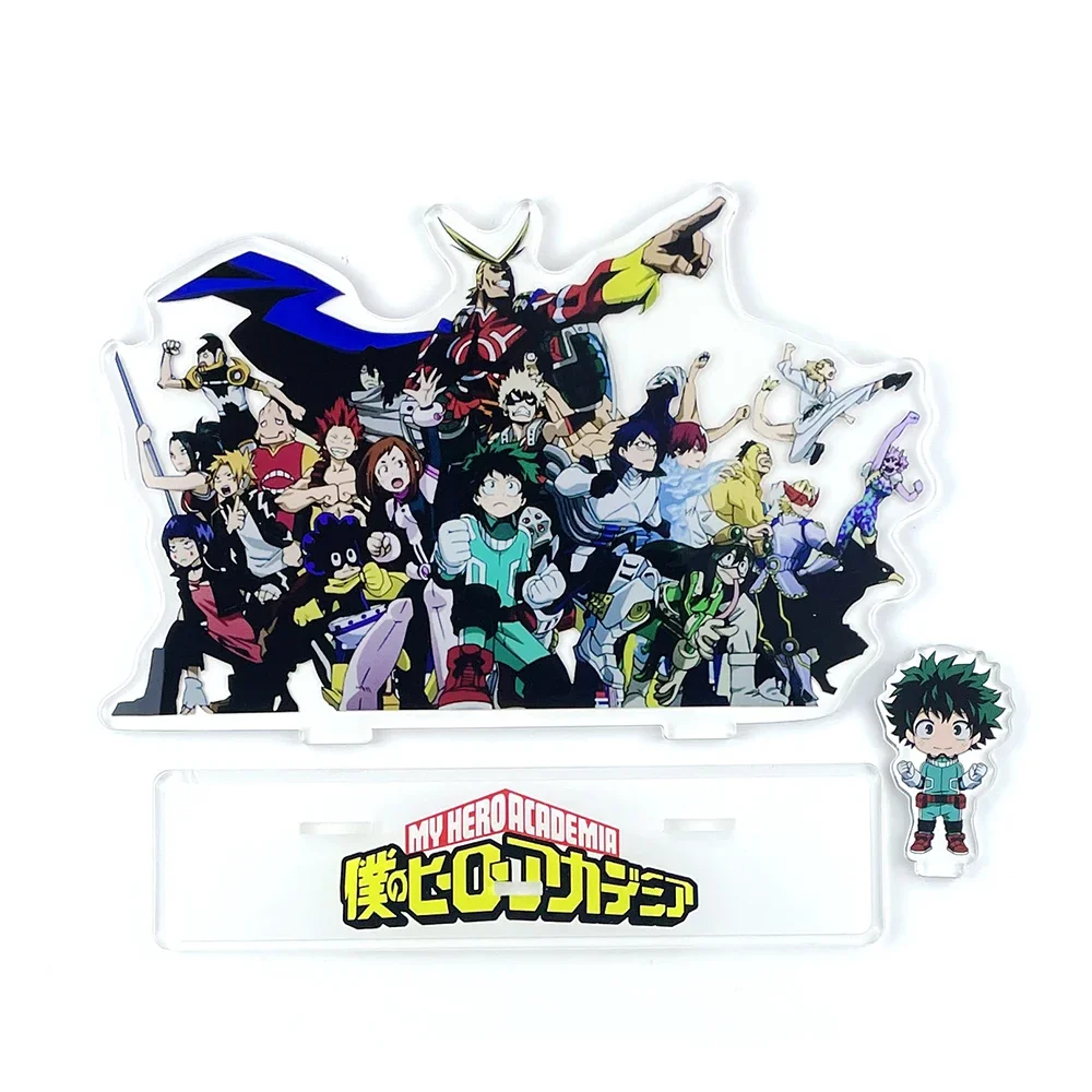 

BIG SIZE Boku no My Hero Academia Midoriya Bakugou All Might Todoroki Kaminari acrylic standee figurines desk decoration