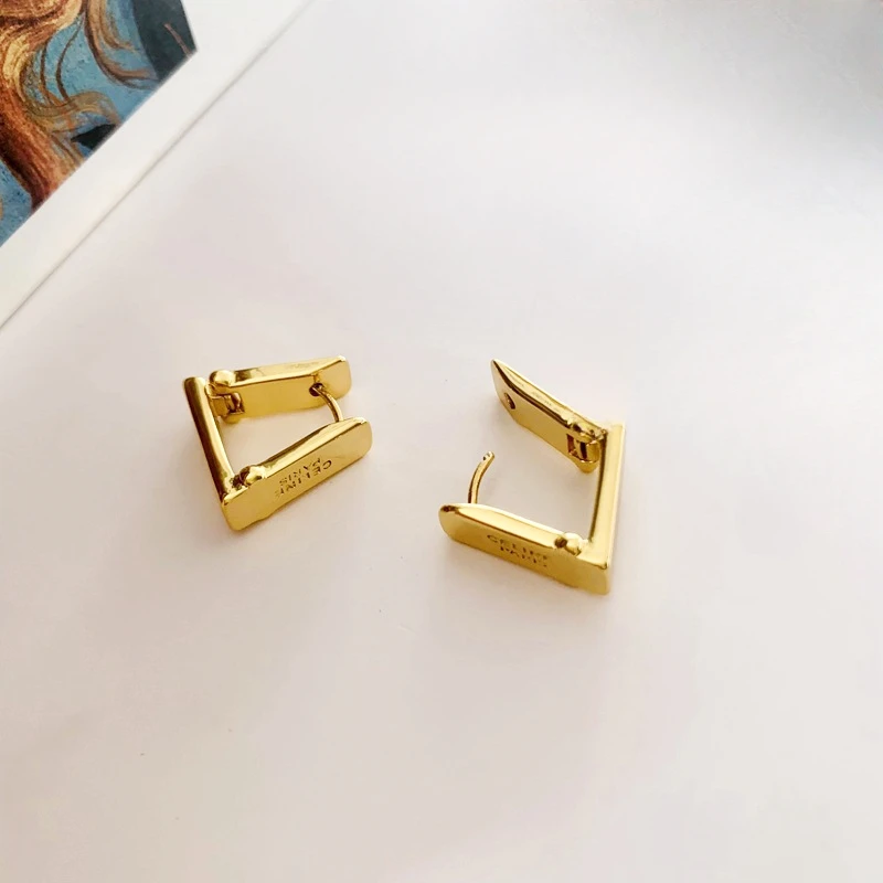 

Geometric Triangle Fashion OL Earrings Women's Boutique Jewelry