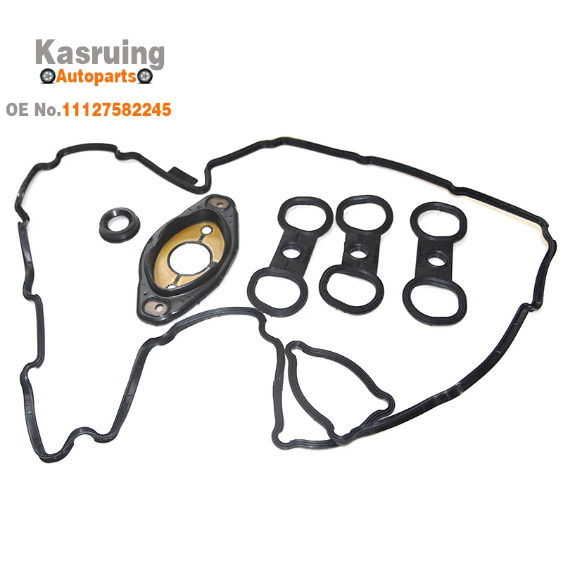 New Valve Cover Gasket Kit 11127582245 11127552280 11127559699 for BMW N52 E60 E82 E88 E90 E91 E92 E93 X3 X5 Z4 3.0L