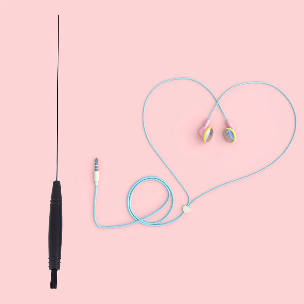 

10pcs Cleaning Rods For Hearing Aid Premium Abs Nylon Multi-Functional Earpiece Cleaner Universal Brush Hearing Amplifier Tool