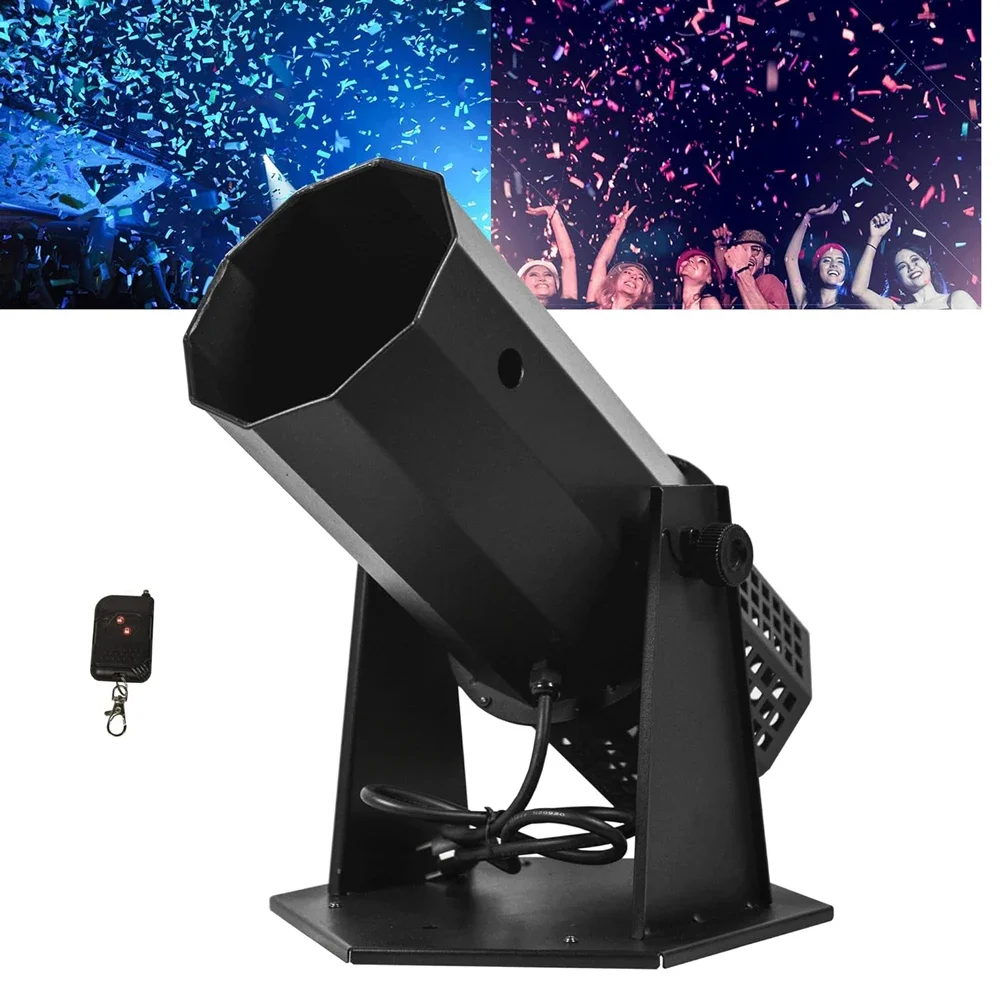 TOPFLASHSTAR 2023 New ved Product 1500w Party Paper Confetti Cannon Confetti Shooter for Wedding Celebration