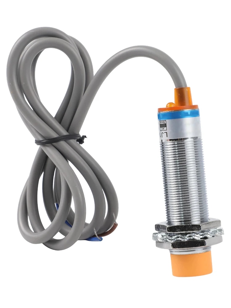 LJ18A3-8-J/EZ 8mm Detection Range Inductive Proximity Switch 2-Wire AC 90-250V NO Output for Industrial Process Monitoring