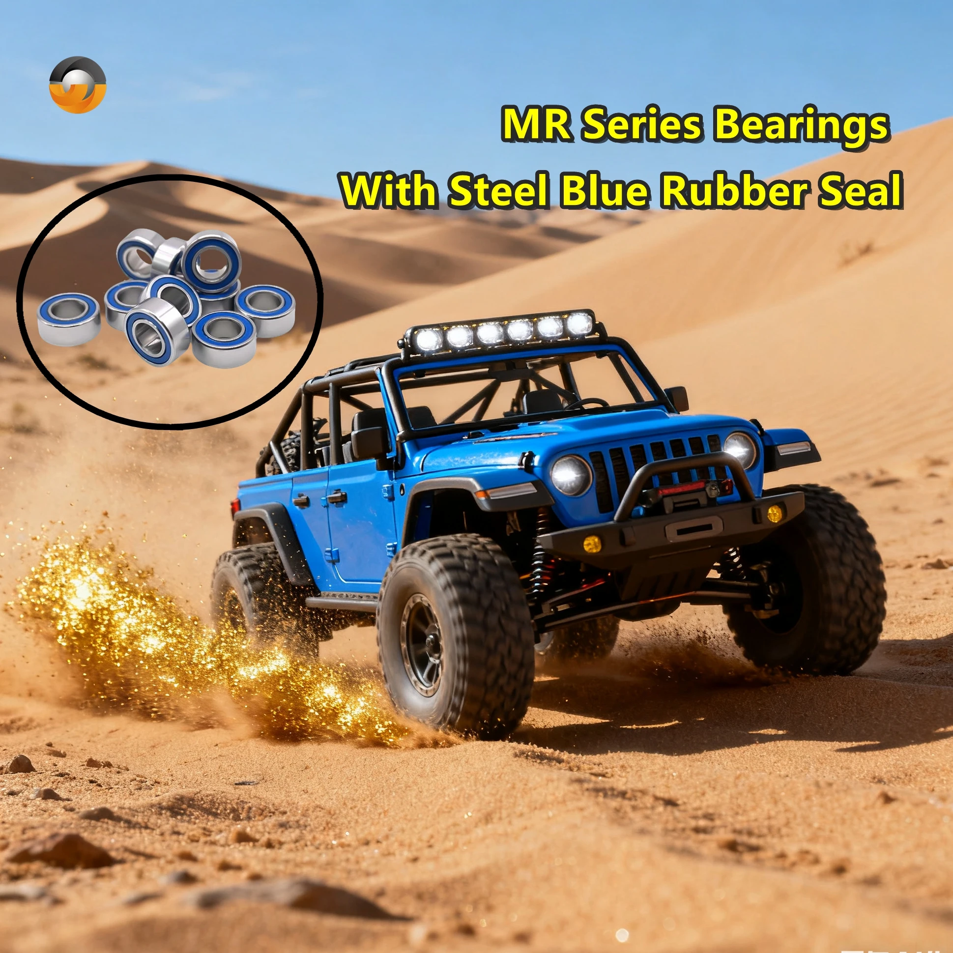 

10PCS MR105RS Bearing ABEC-7 Miniature Ball Bearings Blue Sealed Bearing 608RS 6701RS 688RS 695RS MR1319RS MR128RS