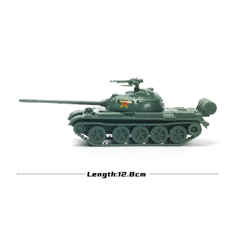 4D 1/72 China Type 59 / 15 Medium Tank Assembly Puzzle Model Military Plastic Toy Car