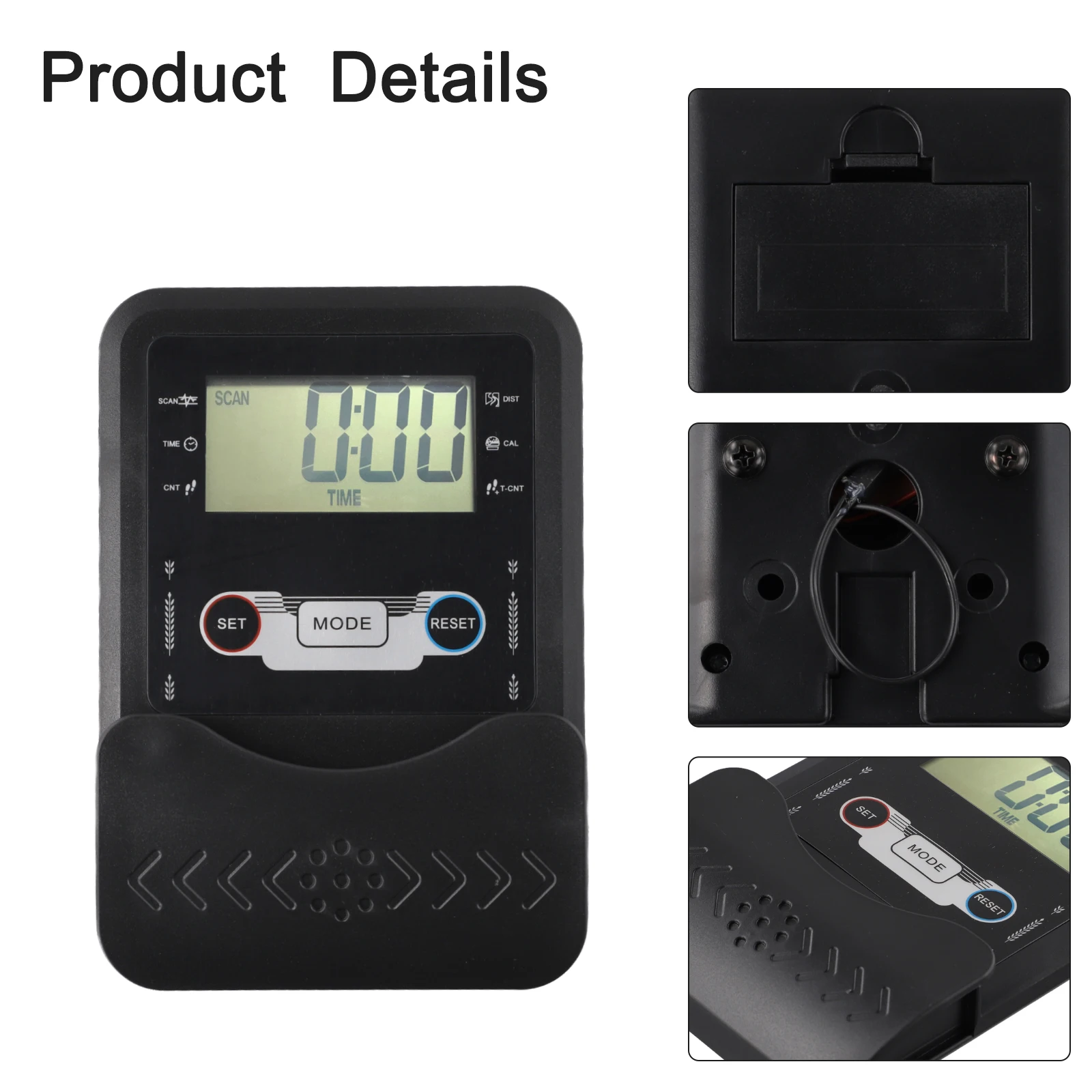 Digital Speedometer Display for Rowing Machine to Track Time Distance Calories per Session and Exercise Counts