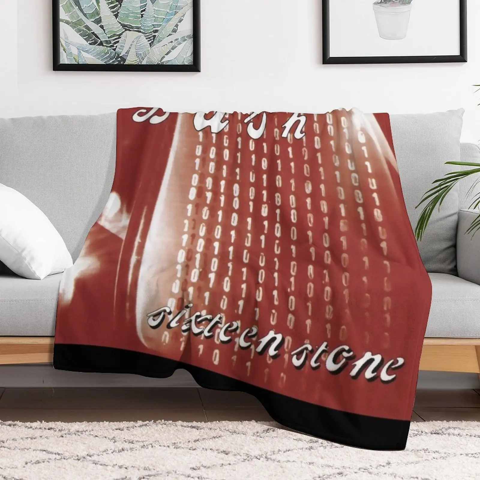 Sixteen stone Throw Blanket Heavy Beautifuls Soft Plaid warm winter Blankets