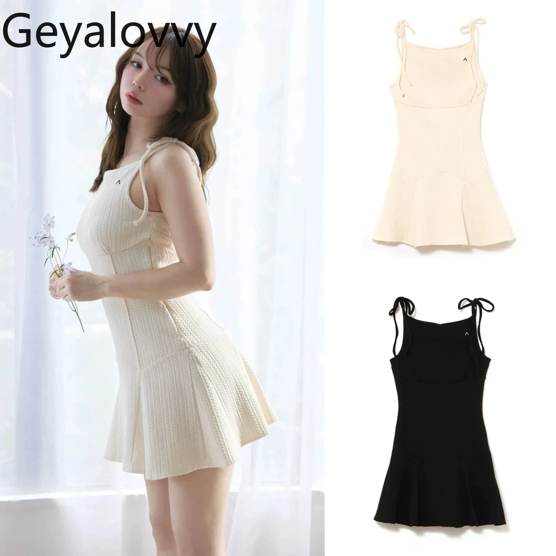 

2025 Japanese Style Sweet and Cute Waist Thin Suspender Lady Casual Dress Spring and Autumn Women's Long Sleeve Dresses