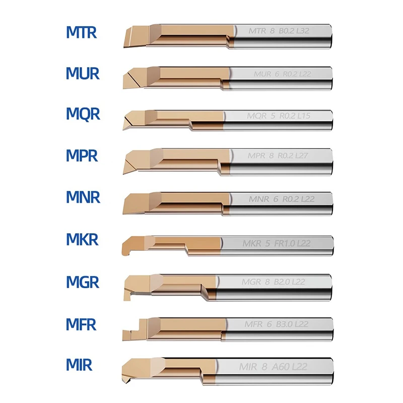 MUR MPR MQR التنغستن سبائك الصلب أداة مملة نك فتحة أداة كربيد أداة بار مخرطة التلقائي للصدمات مايكرو مسار تتحمل صغيرة