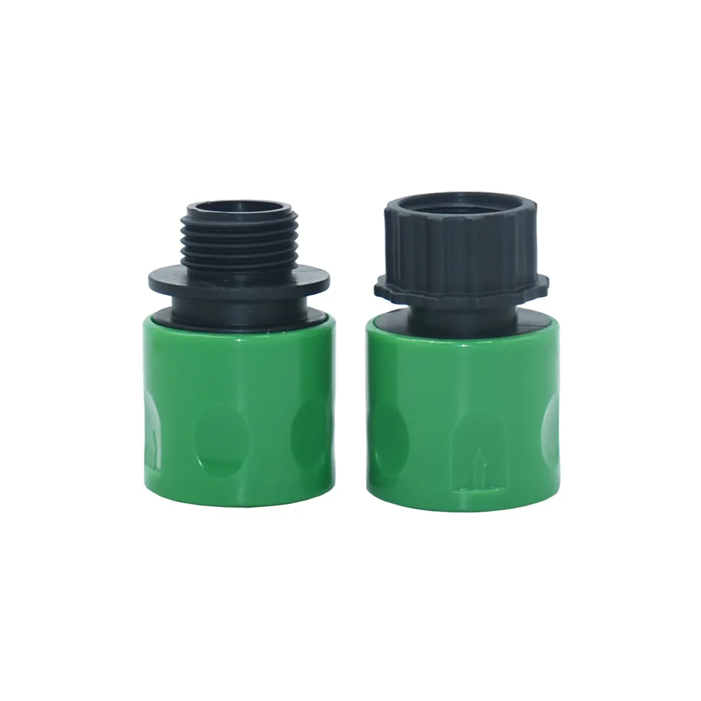 1/2'' Male Female Thread Hose Quick Connecter 16mm Nipple Garden Hose Water Fittings Tubing Repair Watering Gun Adapter