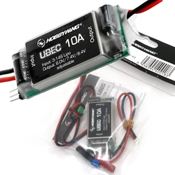 Hobbywing Waterproof UBEC 10A Voltage Regulator Module 3-14S 6 / 7.4 / 8.4V 10A Adjustable BEC High Voltage For RC Car Parts