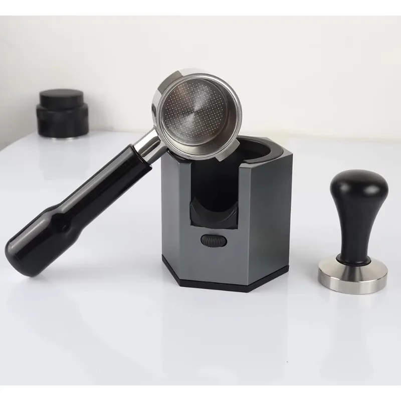 QQ iFREE SAMPLE Coffee Press Holder ABS Coffee Machine Accessories Handle Support Frame Powder Press Filling Base Kit