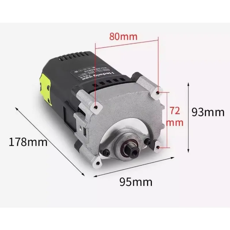 Dust-free mother and child saw motor, vacuum fan motor 10-inch 4-inch woodworking home improvement cutting high-power