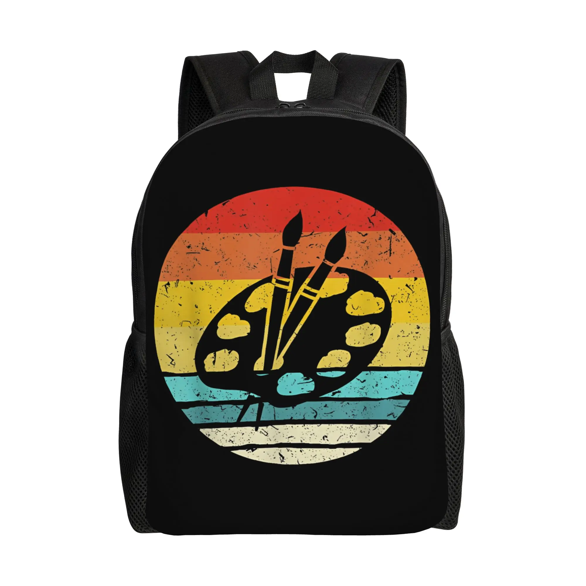 

Paint Palette Costume Artist Art Teacher Backpack Outdoor Backpacks High Quality Breathable High School Bags Novelty Rucksack