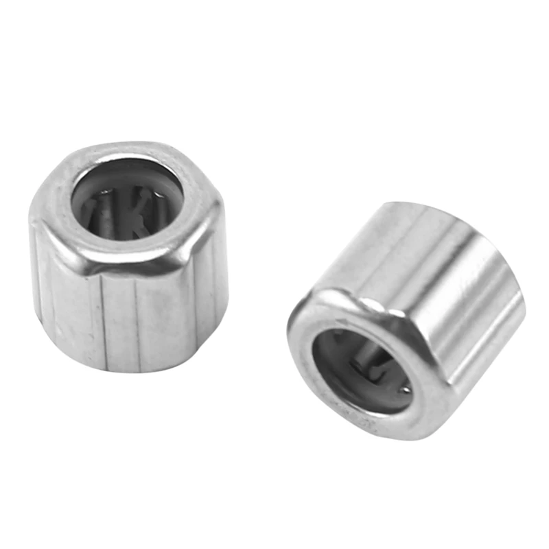 20Pcs Needle Bearing HF081412 Outer Hexagonal One-Way Needle Roller Bearing 8X14x12mm For Manufacturing Industry