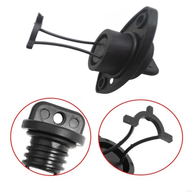 D5BE Screw in Boat Drain Plug Replacement Thru Hull Drains, The Push-in Boat Drain Plug Stopper Kayak Accessories