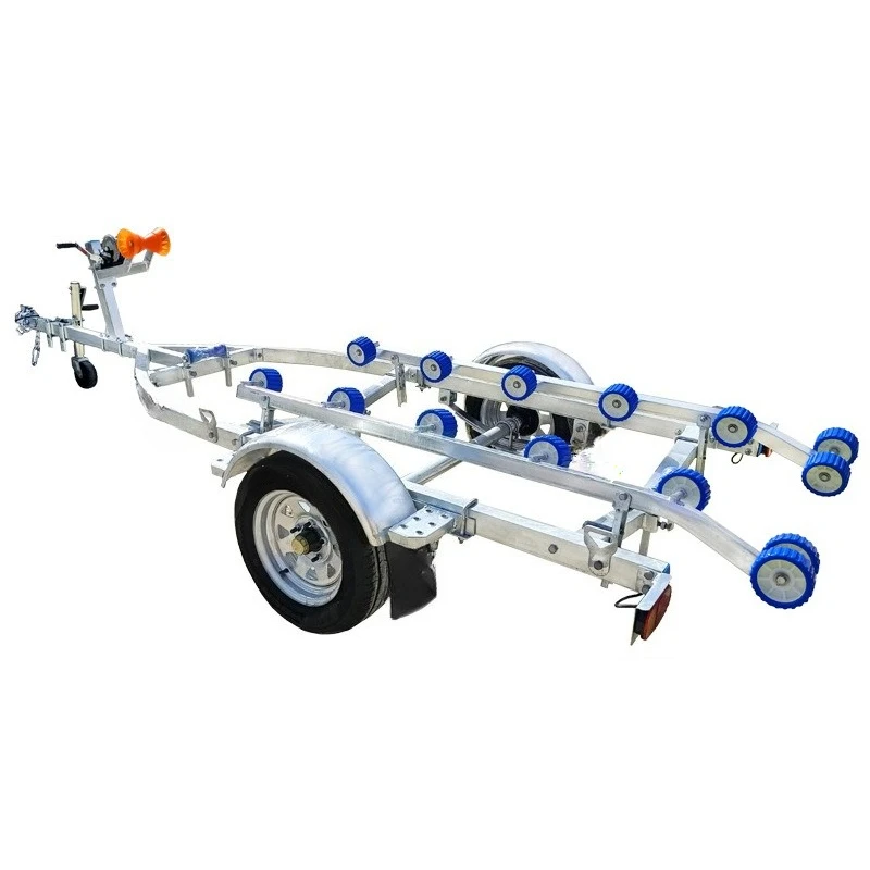 

Rubber boat motorboat assault boat trailer