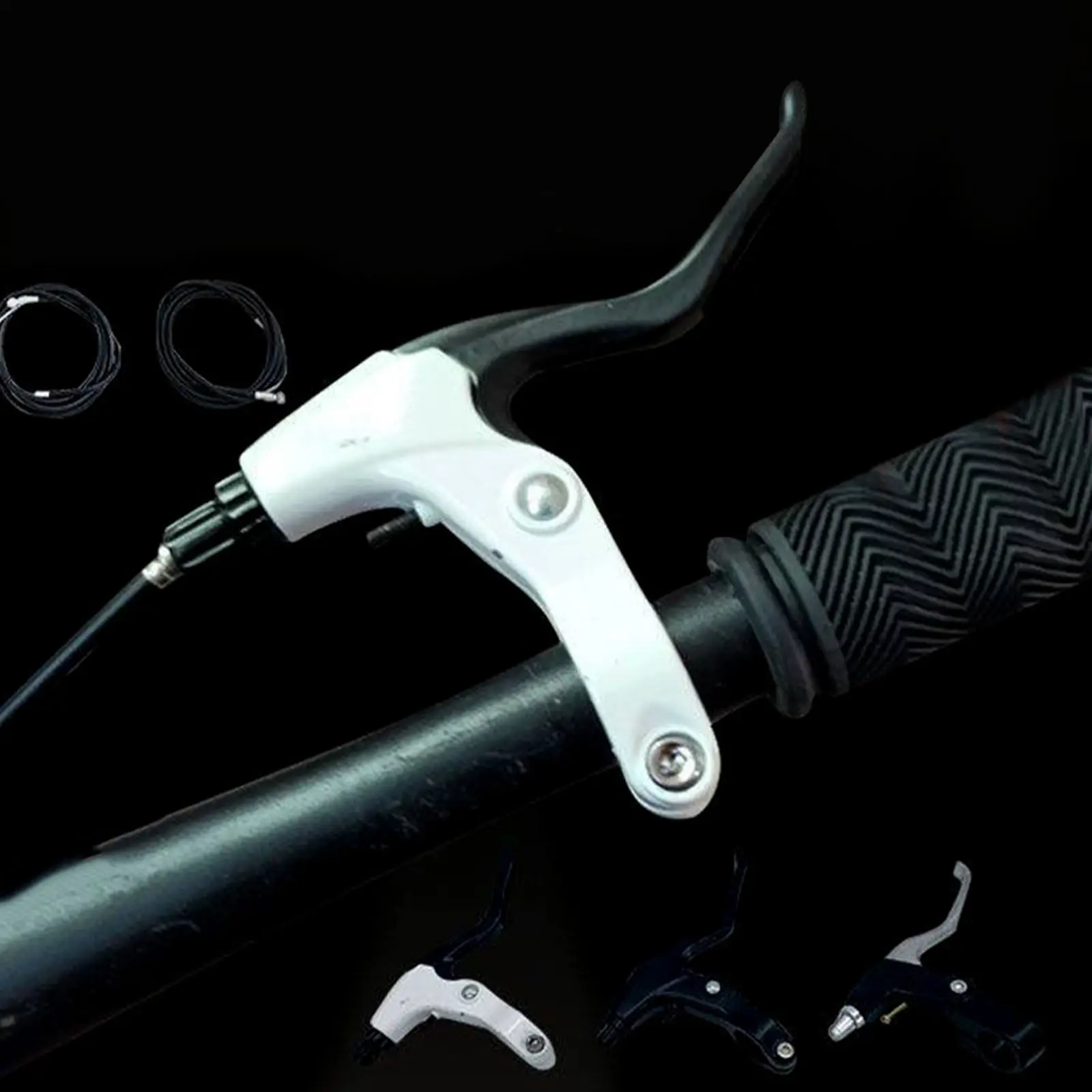 

1Set Premium Bicycle Brake Lines Set Flexible Weatherproof Brake Cable Kit for Road Small Wheel Foldable Bikes