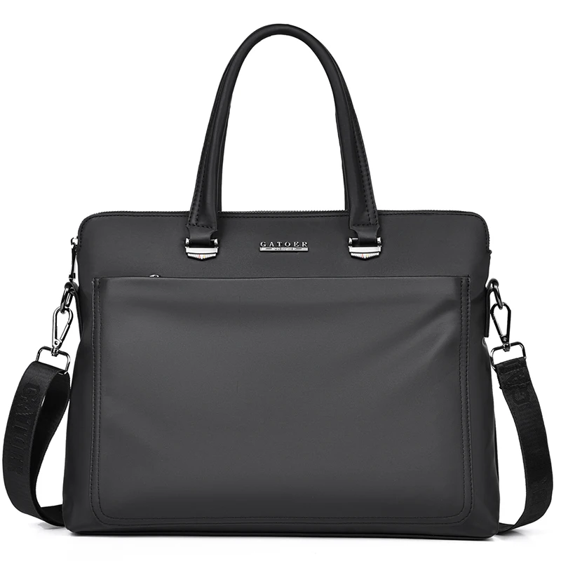 

Мужская холщовая сумка через плечо, сумка-портфель для ноутбука, стильная деловая повседневная сумка-тоут для мужчин