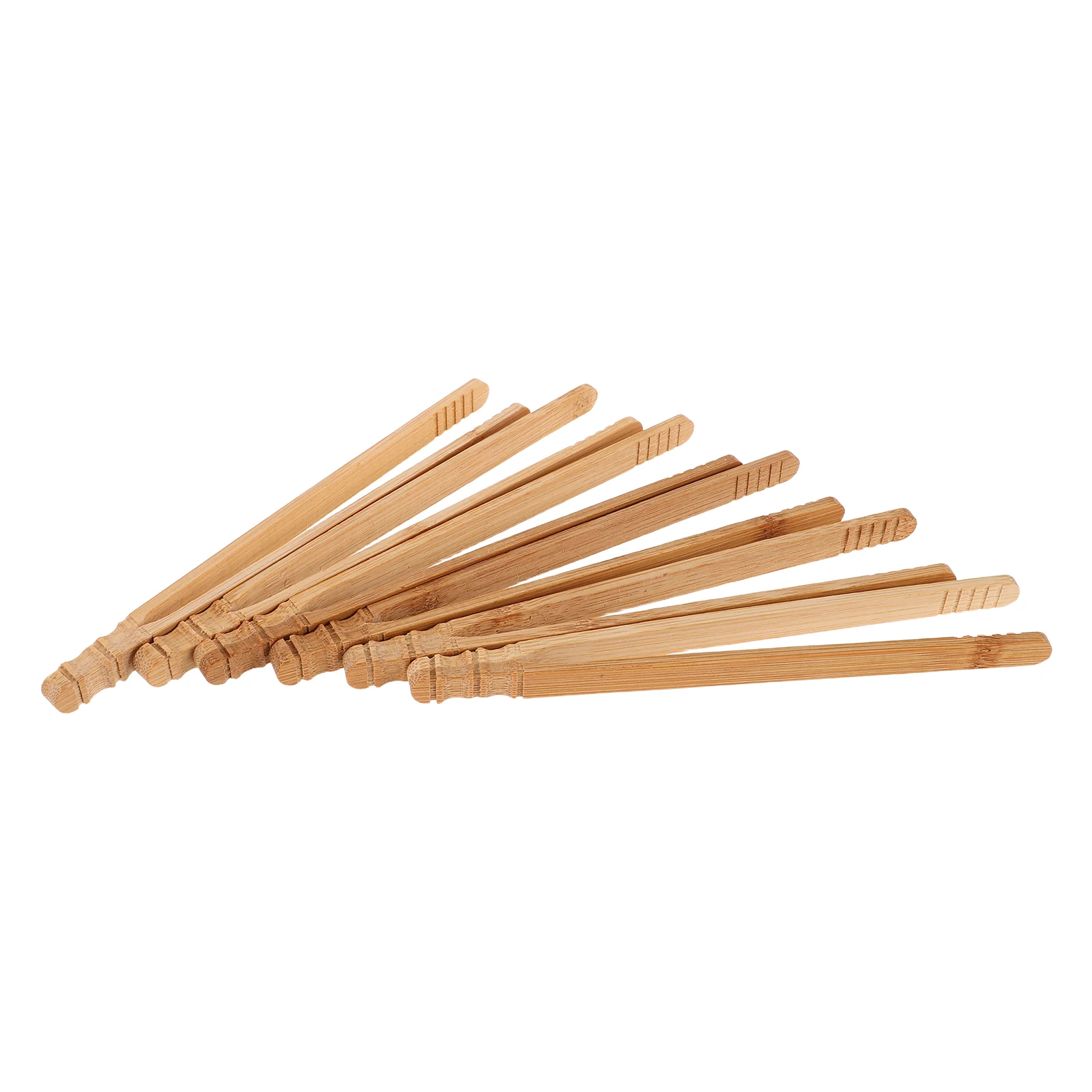 

6pcs Wooden Tongs Montessori Inspired Kids Tweezers Fine Motor Skill Development Tools Bead Bean Picking Preschool Educational
