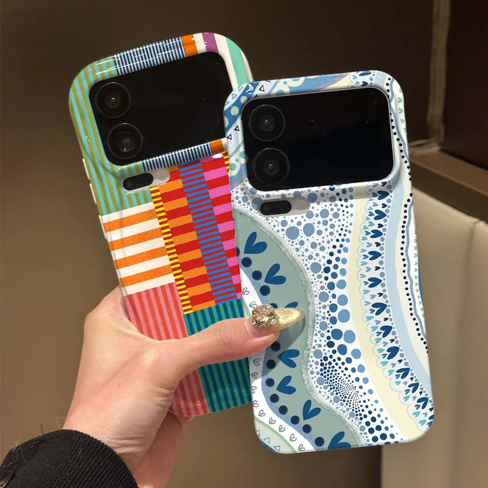 

Fashion popular patterns Cover For For Xiaomi 17 15 14 14T 13 12T 11 11i 11X Pro Max Lite NE 5G Feilin Wave Oil Shell